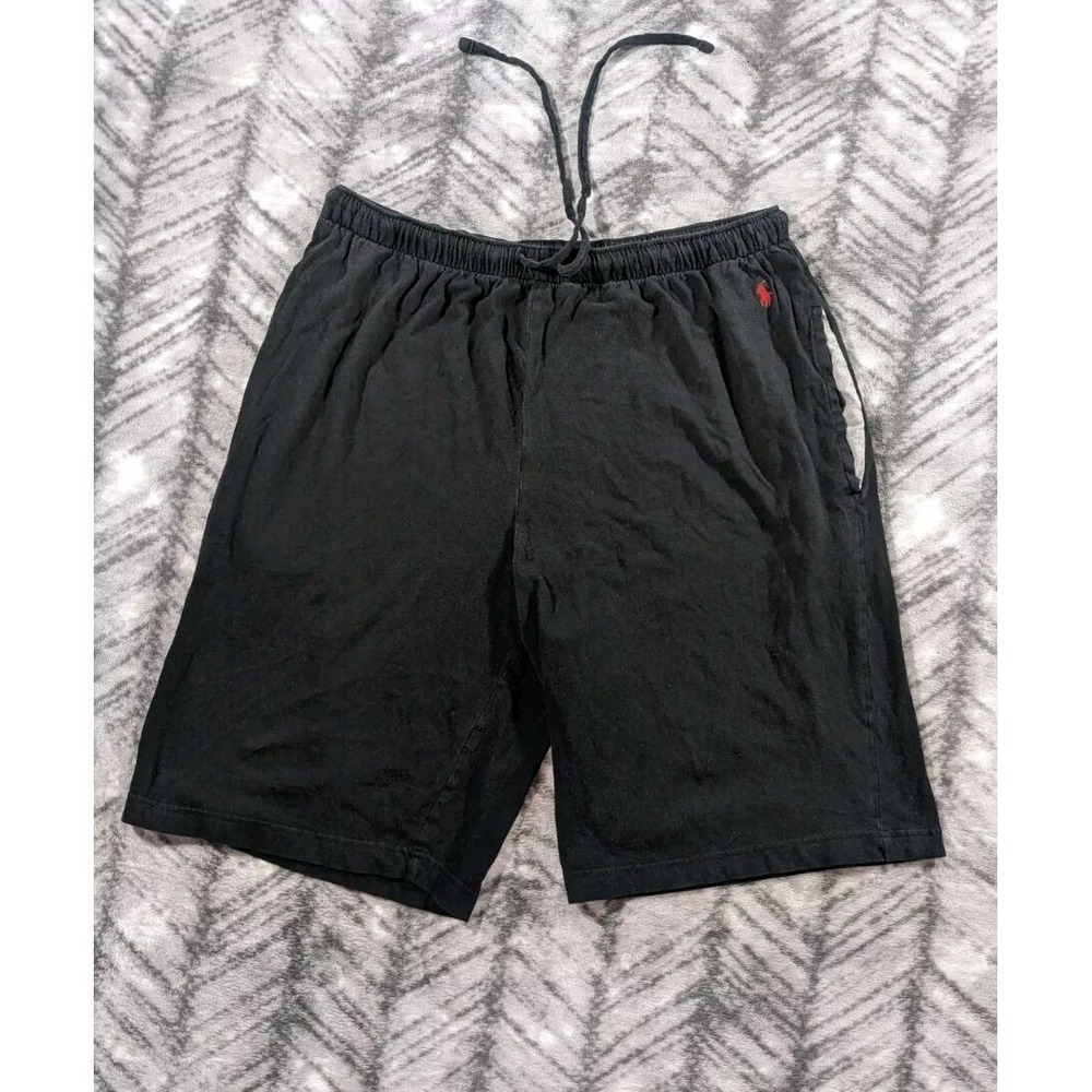 Polo Ralph Lauren Shorts Mens Medium Lounge Drawstring Logo Embroidered Pony Y2k